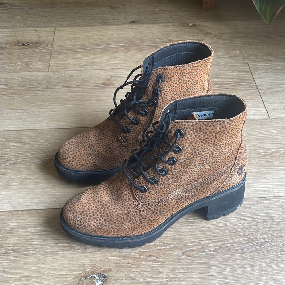 Timberland Women's Tan Leather Boots